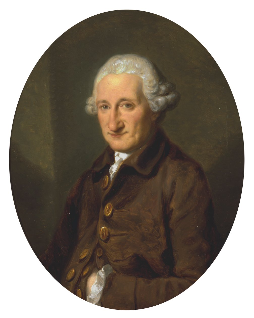 Um homem, possivelmente David Harvey de Angelica Kauffmann