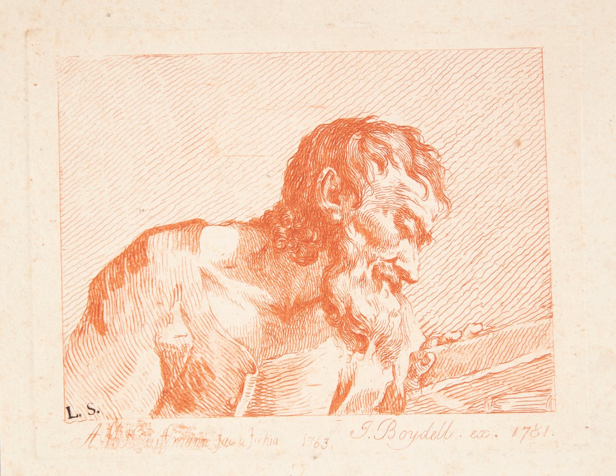 Der lesende alte Mann de Angelica Kauffmann