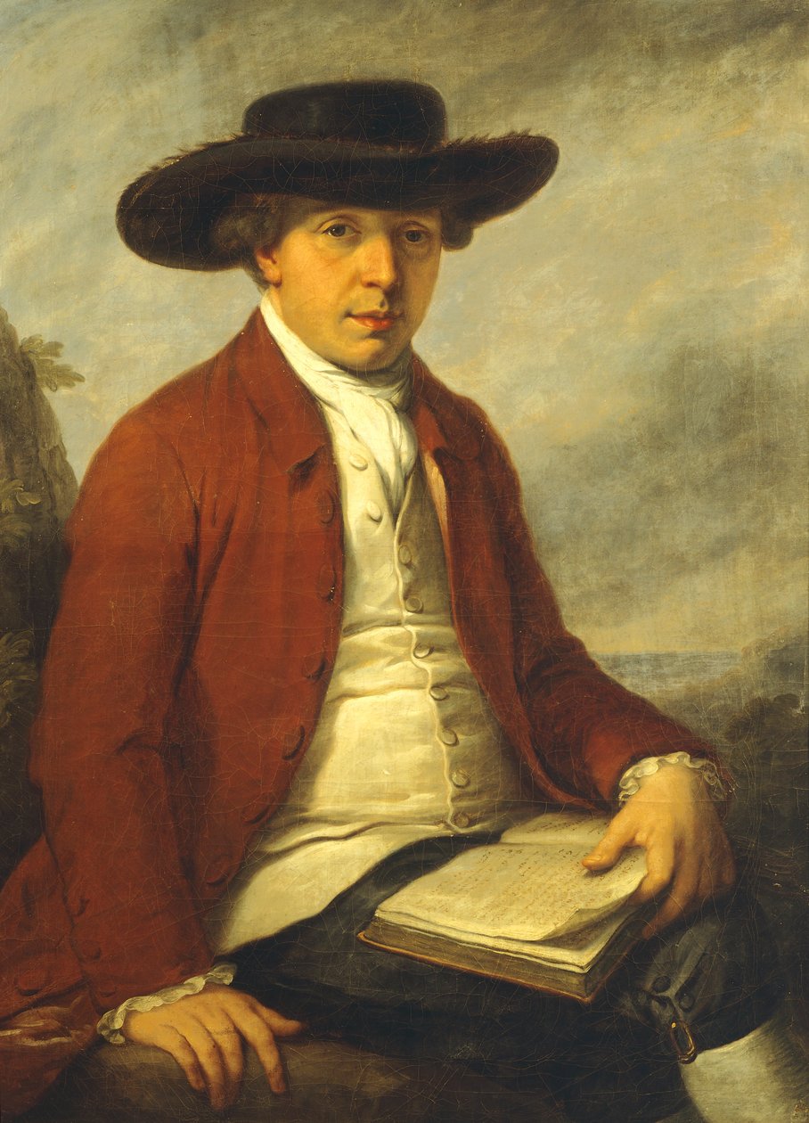 Doutor Domenico Cirillo por Angelica Kauffmann (1741-1807) de Angelica Kauffmann