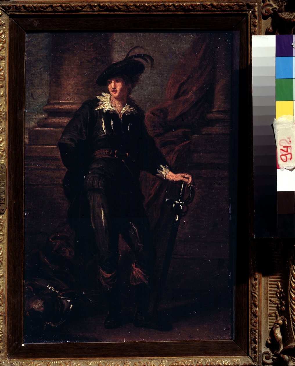 Retrato de John Baker-Holroyd (Baker Holroyd), comte de Sheffield (1735-1821). Peinture d