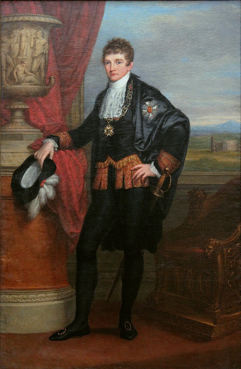 Retrato de Ludwig I da Baviera como Príncipe Herdeiro (1786-1868) de Angelica Kauffmann