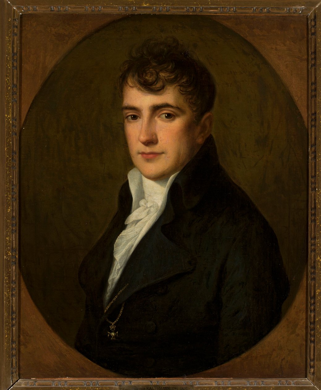 Retrato de Wojciech Męciński de Angelica Kauffmann