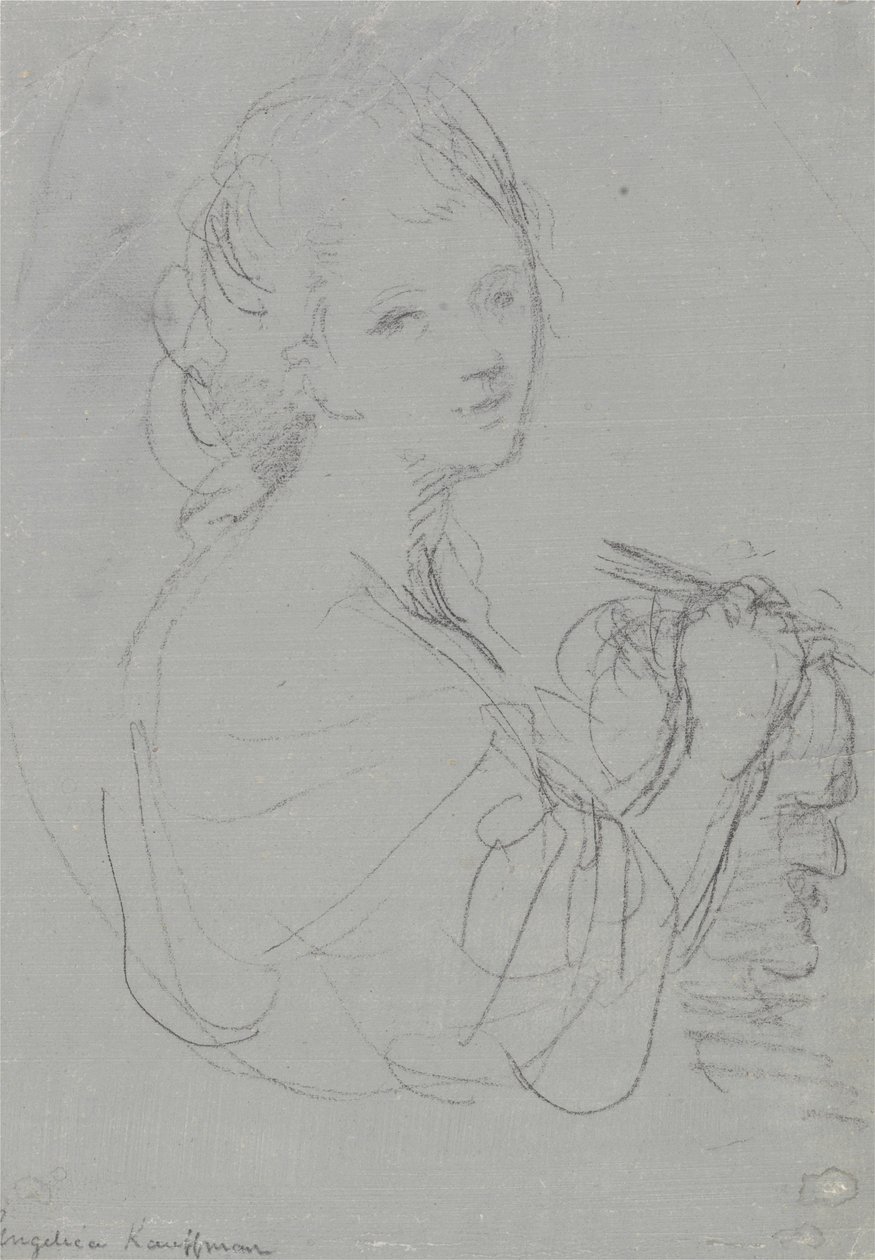 Auto-retrato de Angelica Kauffmann
