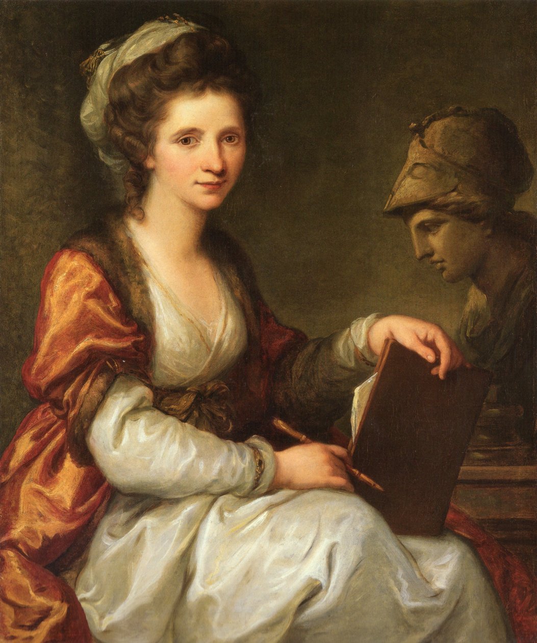 Autorretrato de Angelica Kauffmann