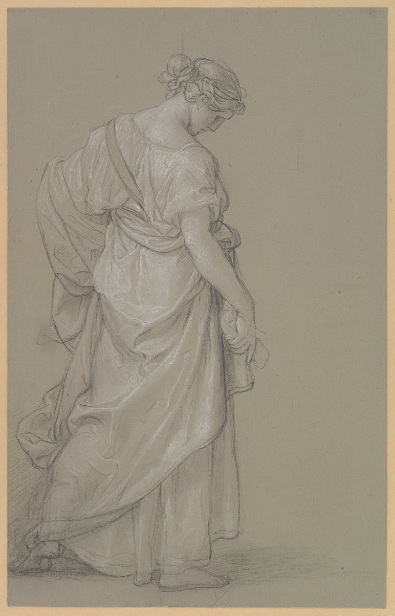 Estudo de uma Mulher em Pé de Angelica Kauffmann