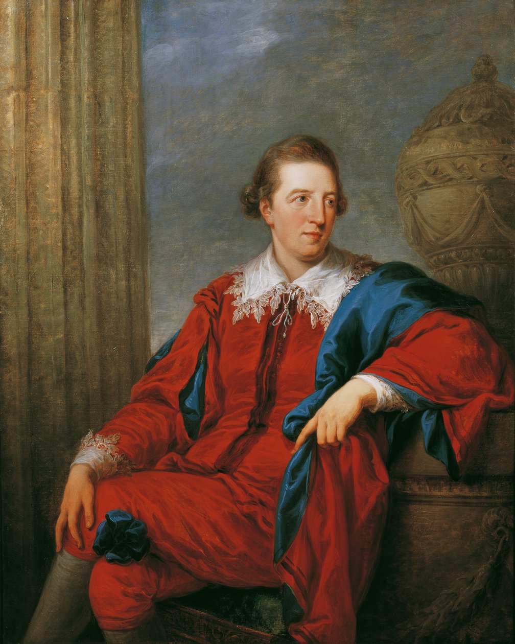 John Simpson, o pai de Maria Susanna Lady Ravensworth de Angelica Kauffmann