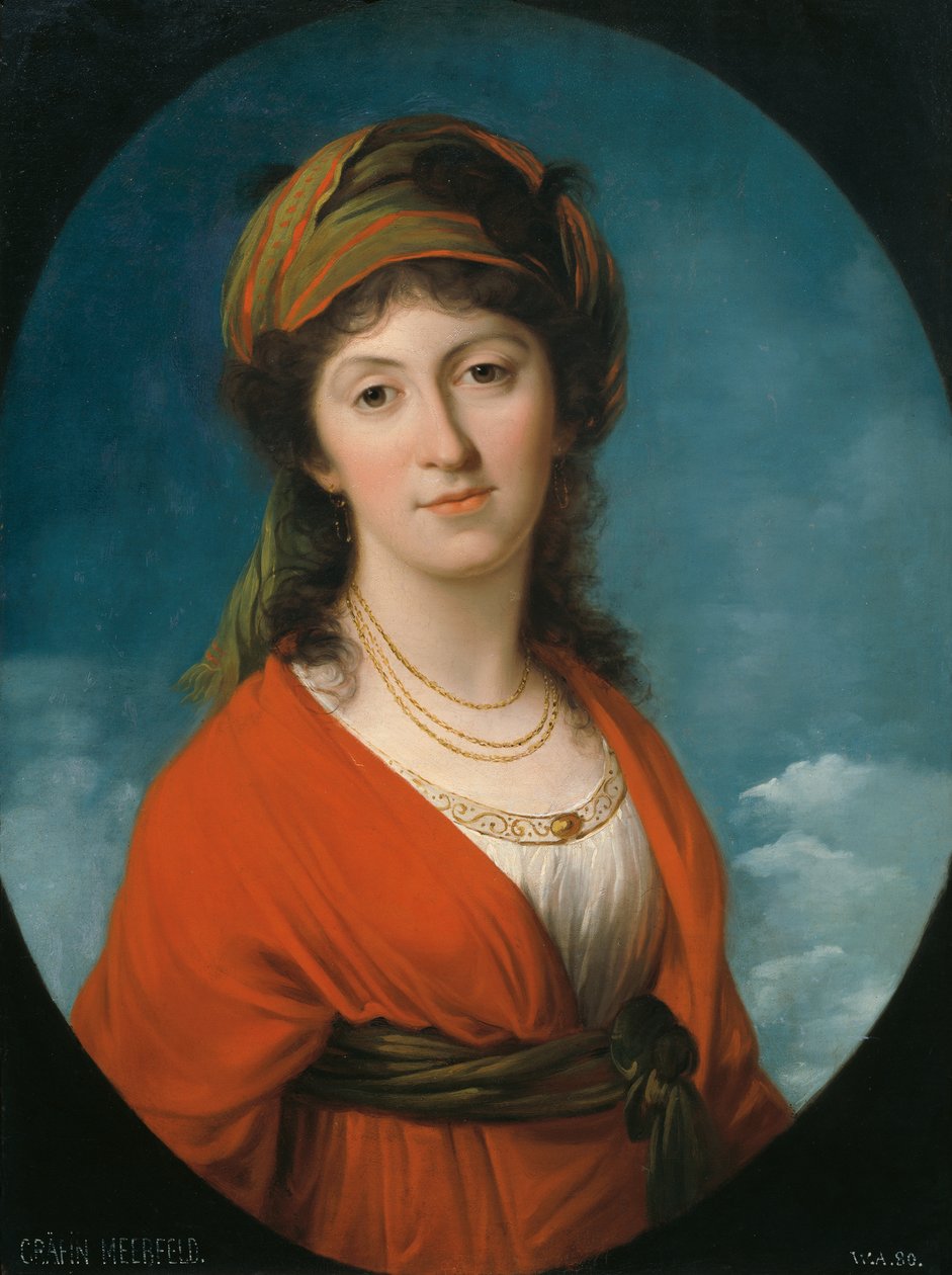 Marie Therese Condessa Meerfeld, née Condessa Dietrichstein de Angelica Kauffmann