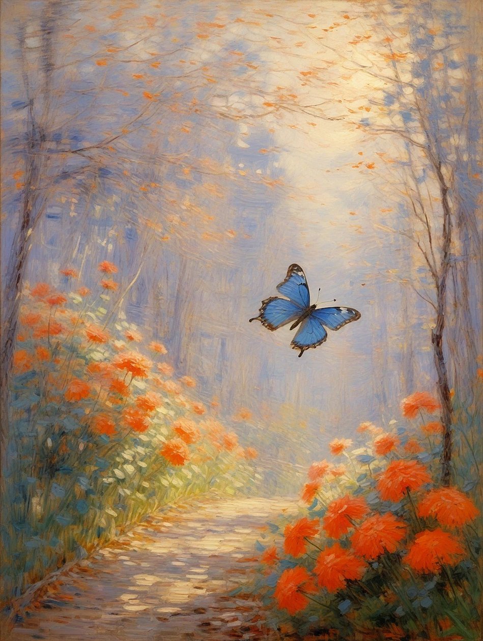 Florais 82, c.2023 (óleo sobre tela) de Angelita Hawke