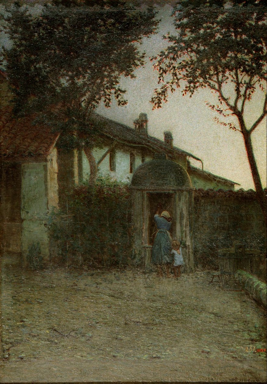 Alvorecer de Angelo Morbelli