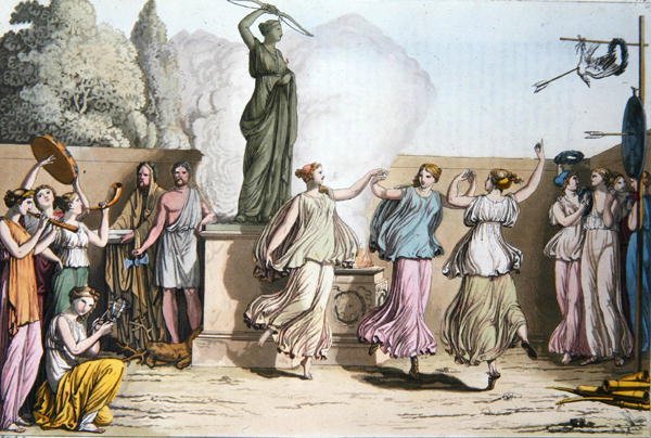 Delian Dance, ilustração de 