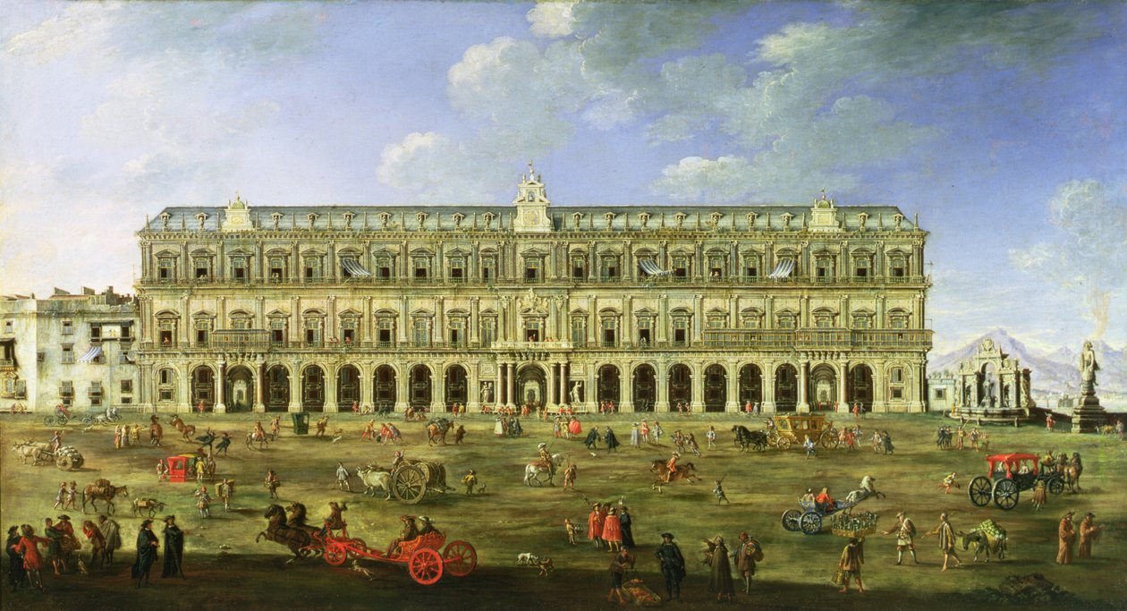 Vista do Palácio de Nápoles de Angelo Maria Costa
