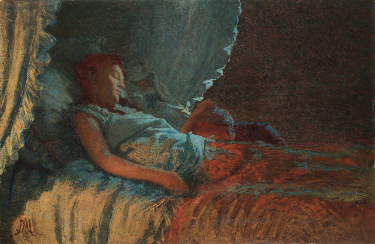 Maternidade Alba Serena, 1889-1890. de Angelo Morbelli