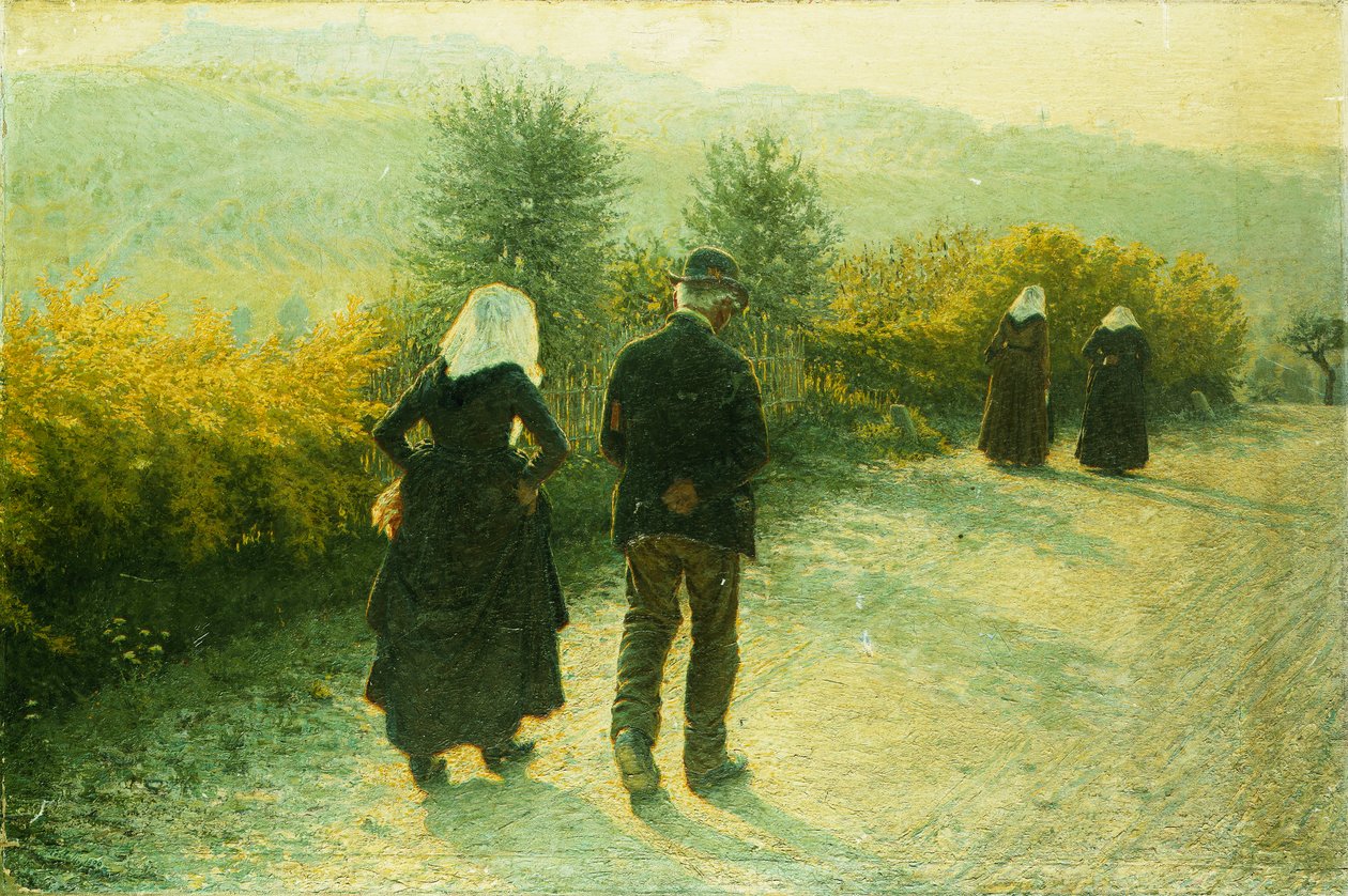 No domingo de 1890 de Angelo Morbelli
