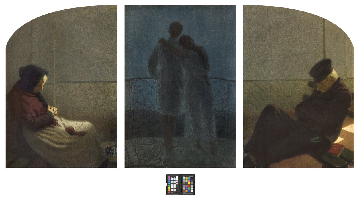 Entre o sonho e a realidade? de Angelo Morbelli