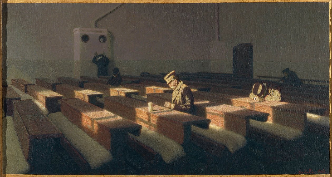 Itália, Veneza, O Natal dos que permanecem de Angelo Morbelli
