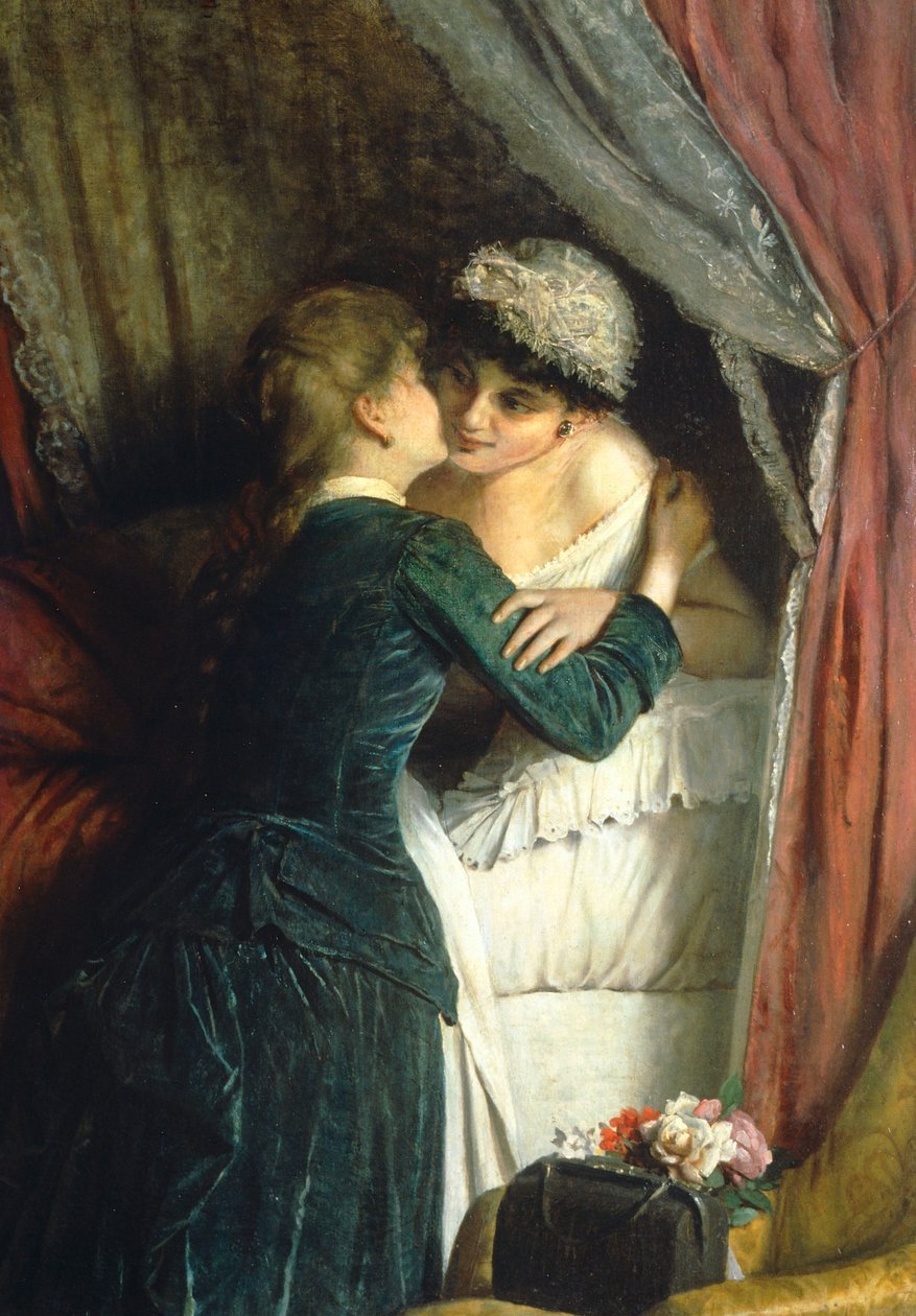 Nome dia por Angelo Romagnoli (1840- depois de 1897), óleo sobre tela de Angelo Romagnoli