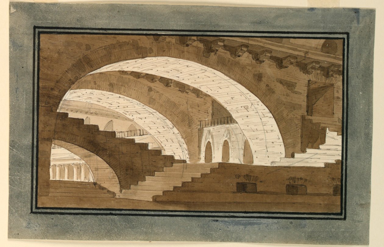 Cenário, Interior do Porão do Palácio de Angelo Toselli