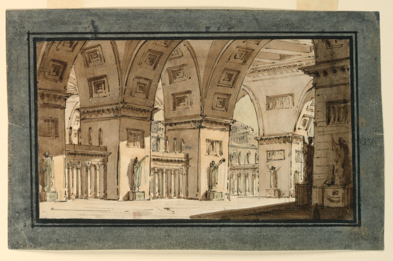 Cenário, Interior do Palácio de Angelo Toselli