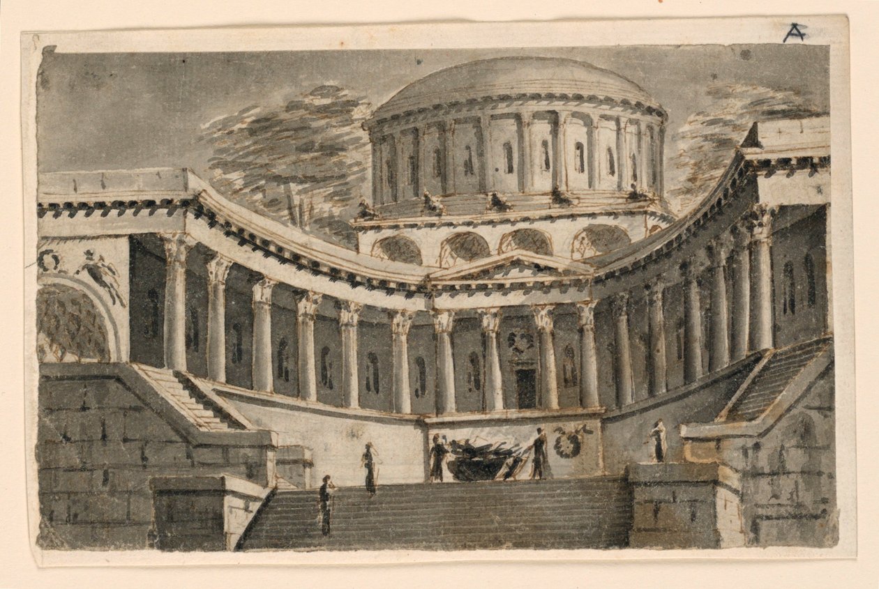 Cenário, Átrio do Templo de Angelo Toselli