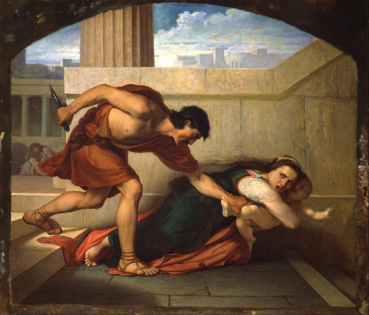 O Massacre dos Inocentes, 1860-1861 de Angelo Visconti
