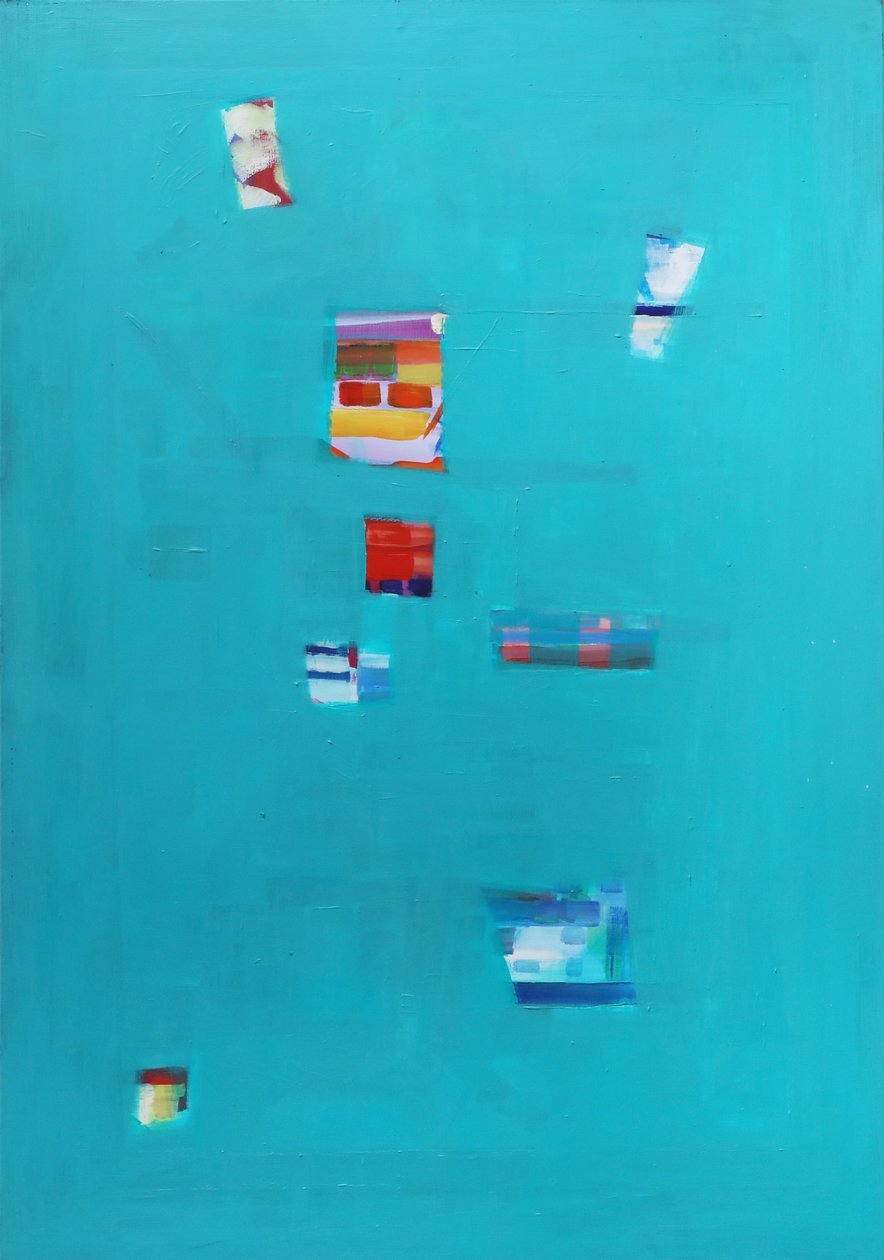 Inner Light II, 2021 (acrílico sobre tela) de Angie Kenber