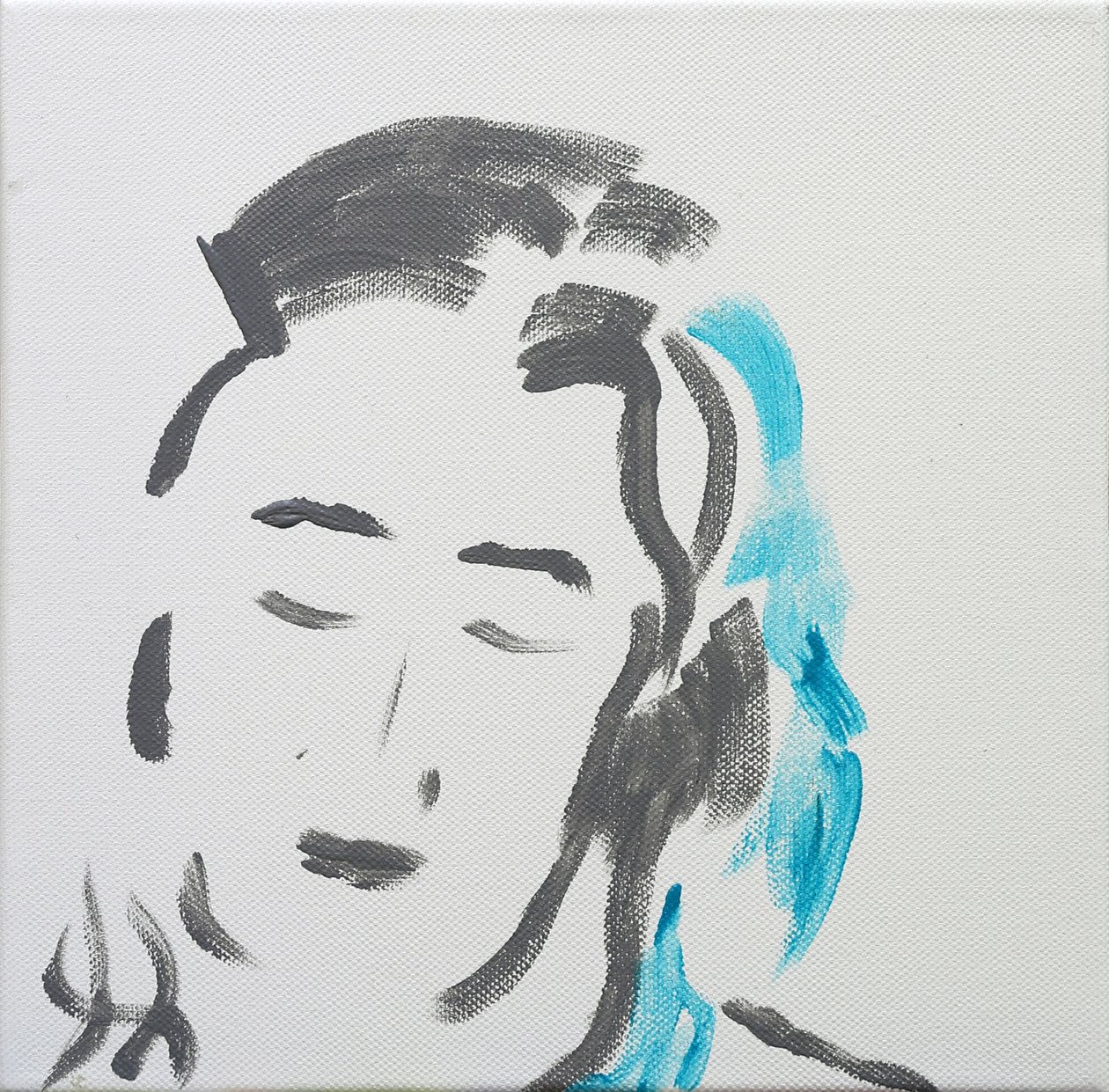 Retrato de uma mulher serena, 2019 de Angie Kenber