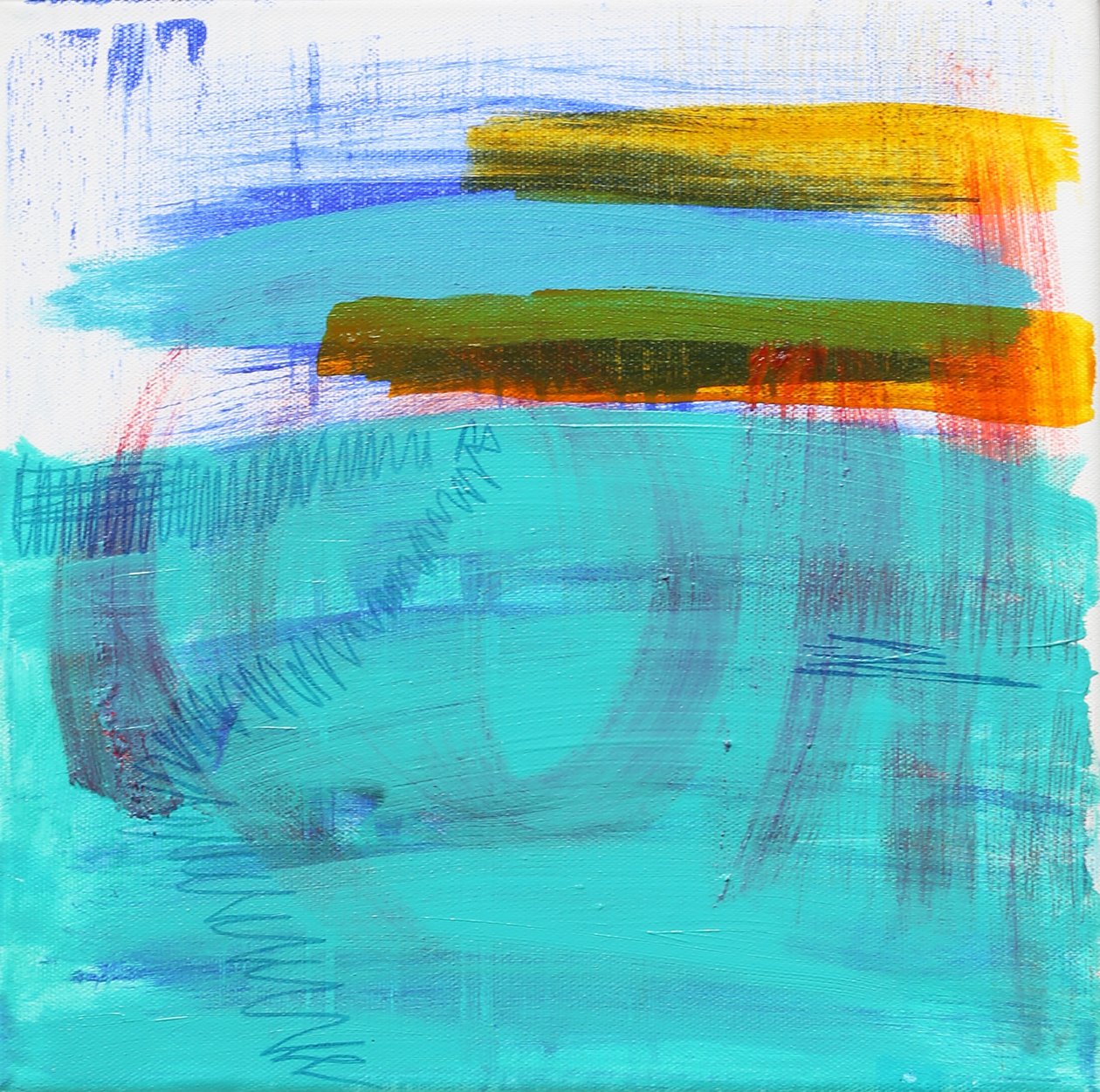 Turquesa Paisagem, 2019 de Angie Kenber