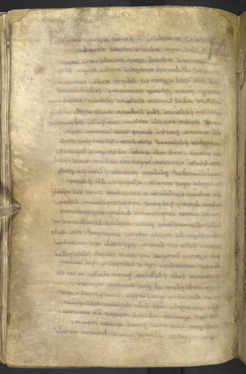 Acrescentar. 9381, f.49v, Escravidão, dos "Evangelhos de Bodmin", 875-1025 (pergaminho) de Anglo Saxon Anglo Saxon