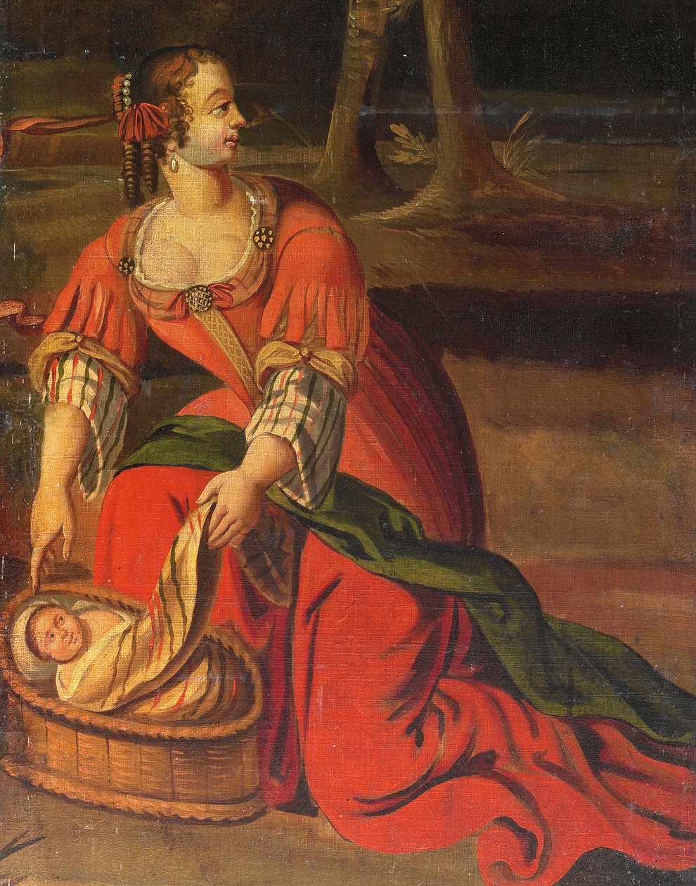 Ecrã frente e verso quatro vezes, c.1700 de Anglo Flemish School