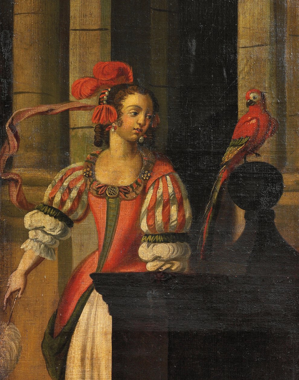 Ecrã frente e verso quatro vezes, c.1700 de Anglo Flemish School