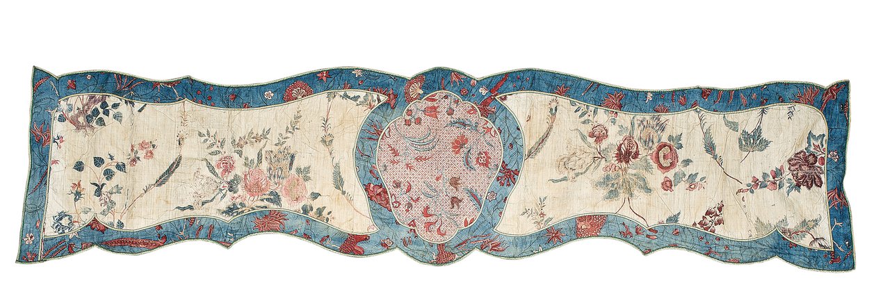 Pelmet (chintz) (par para 997107) de Anglo Indian School