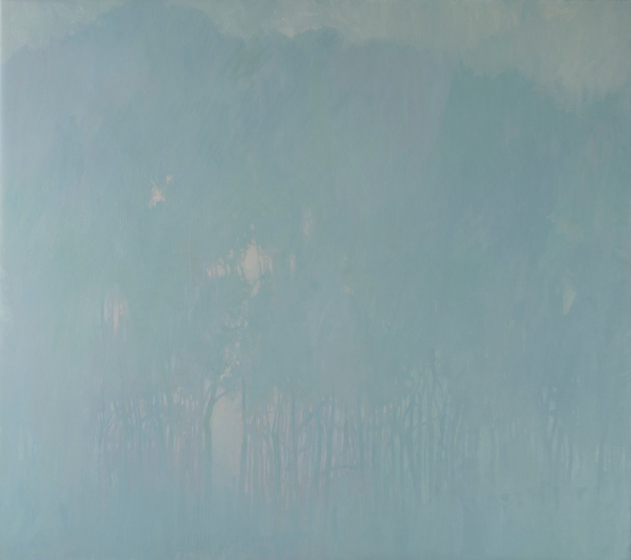 Aberturas, 2022 (óleo sobre linho) de angus hampel