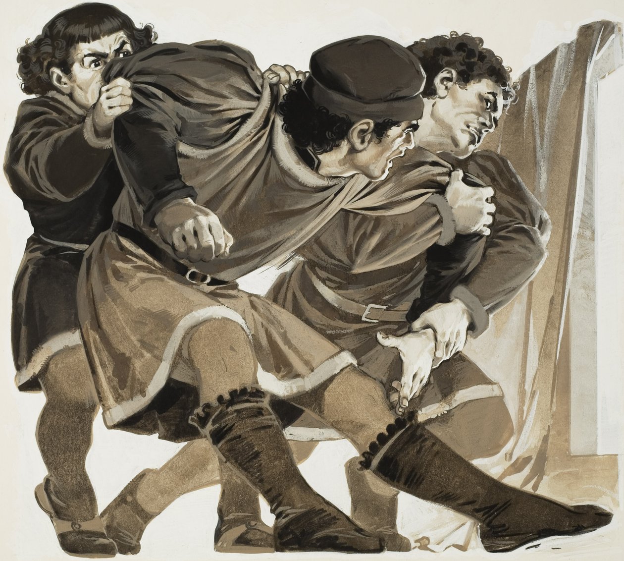 Baldaccio (1400-41) (guache sobre papel) de Angus McBride