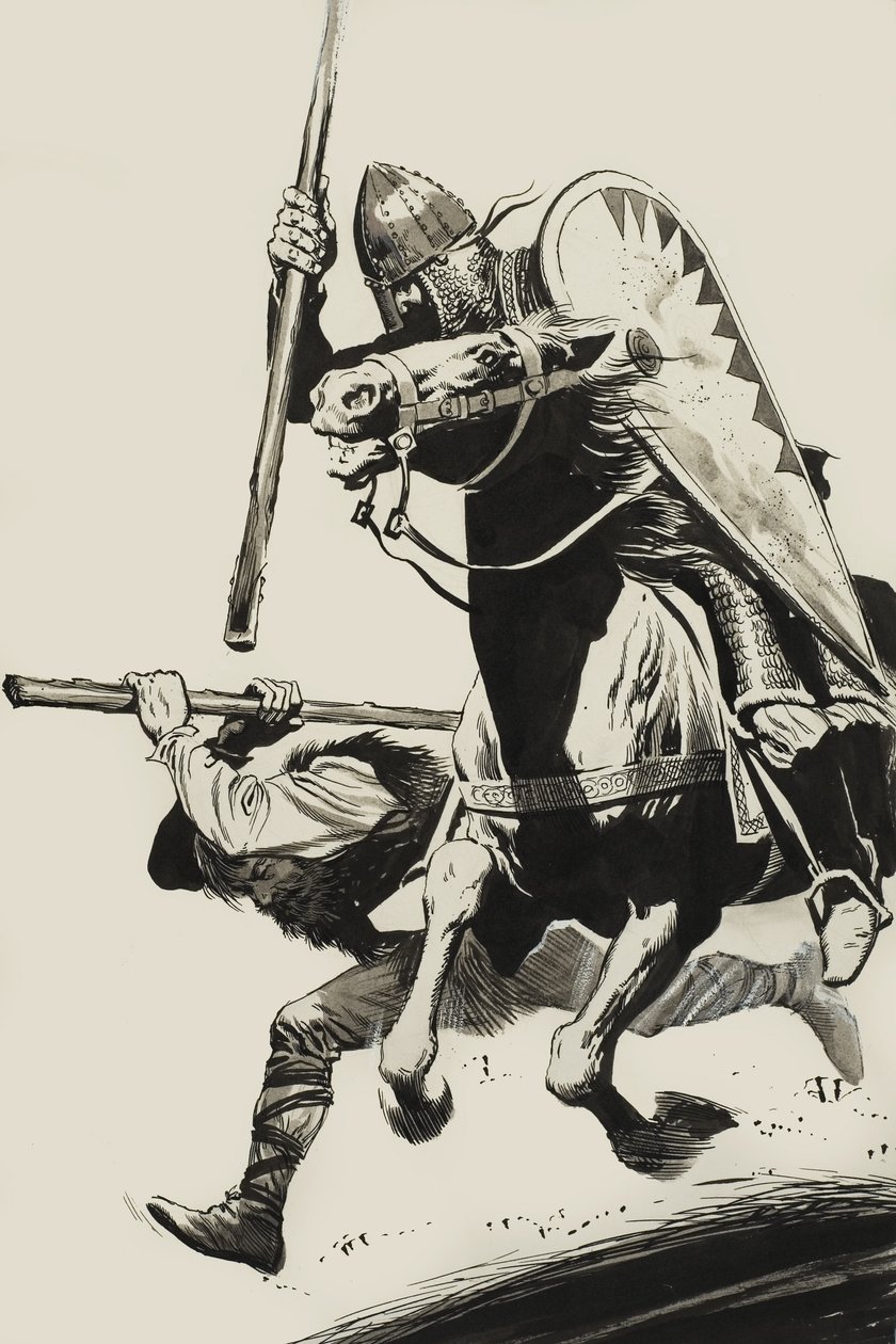 Perseguido por um normando de Angus McBride