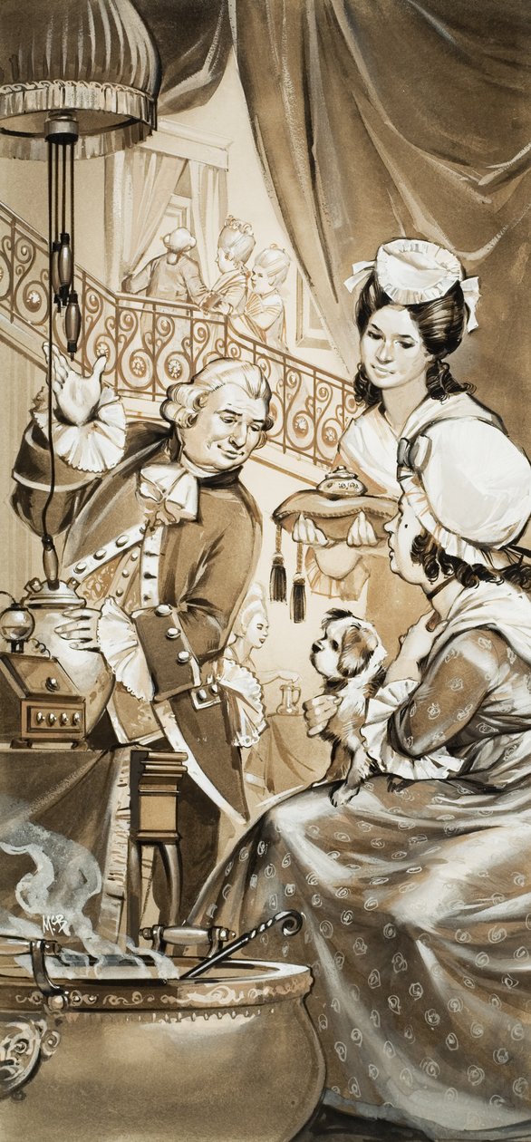 Conde Cagliostro (guache sobre papel) de Angus McBride