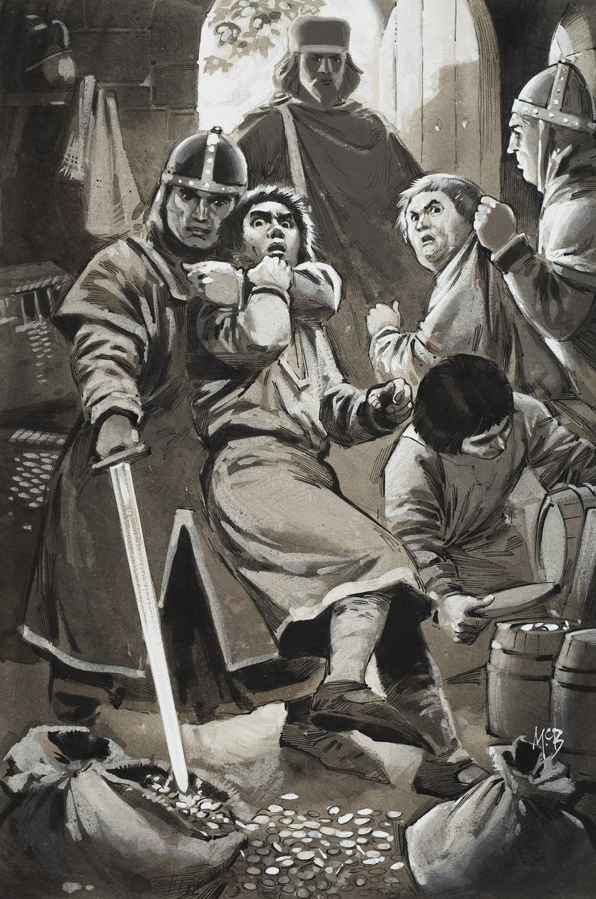 Forjadores (guache sobre papel) de Angus McBride