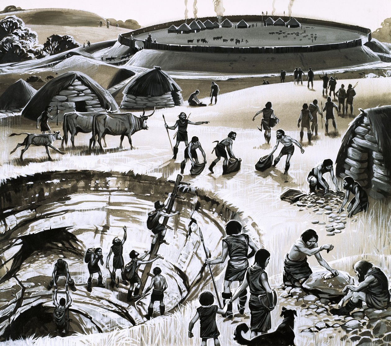 Na Grã-Bretanha há 4.000 anos de Angus McBride