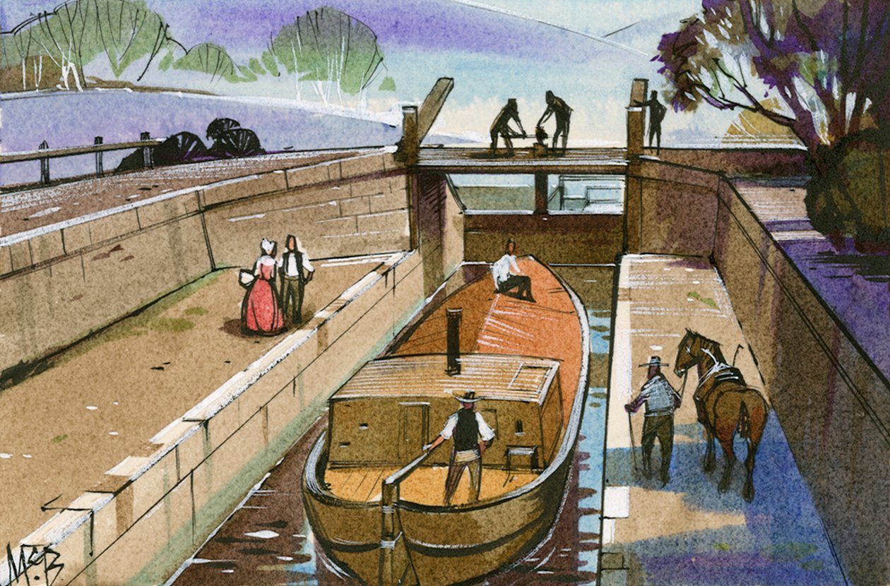 Canal da União de Shropshire de Angus McBride