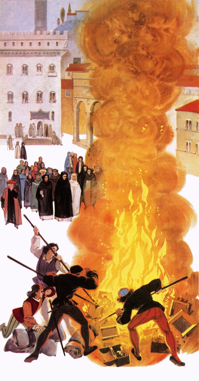 A obra de Savonarola de Angus McBride