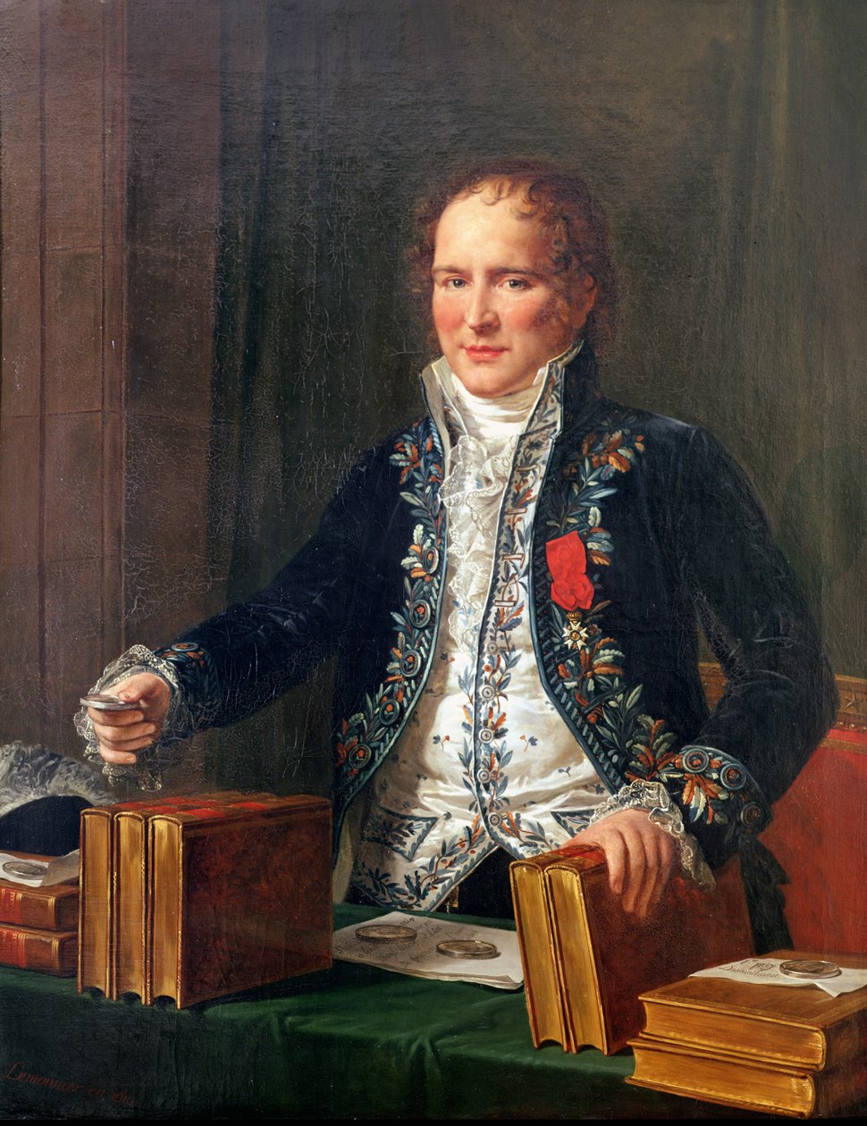 Retrato de Antoine Francois de Fourcroy (1755-1809) de Anicet Charles Lemonnier