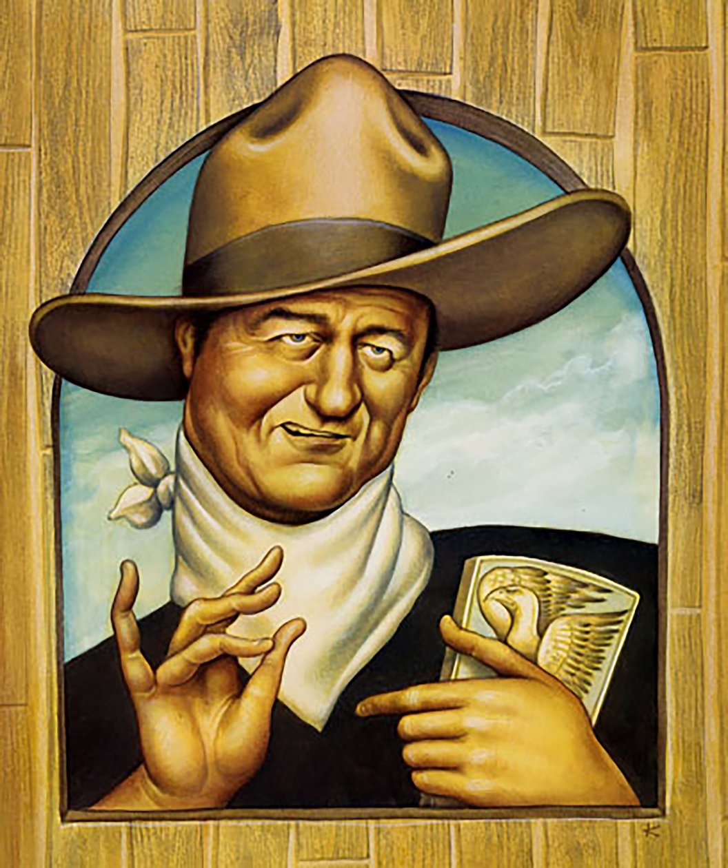 John Wayne de Anita Kunz