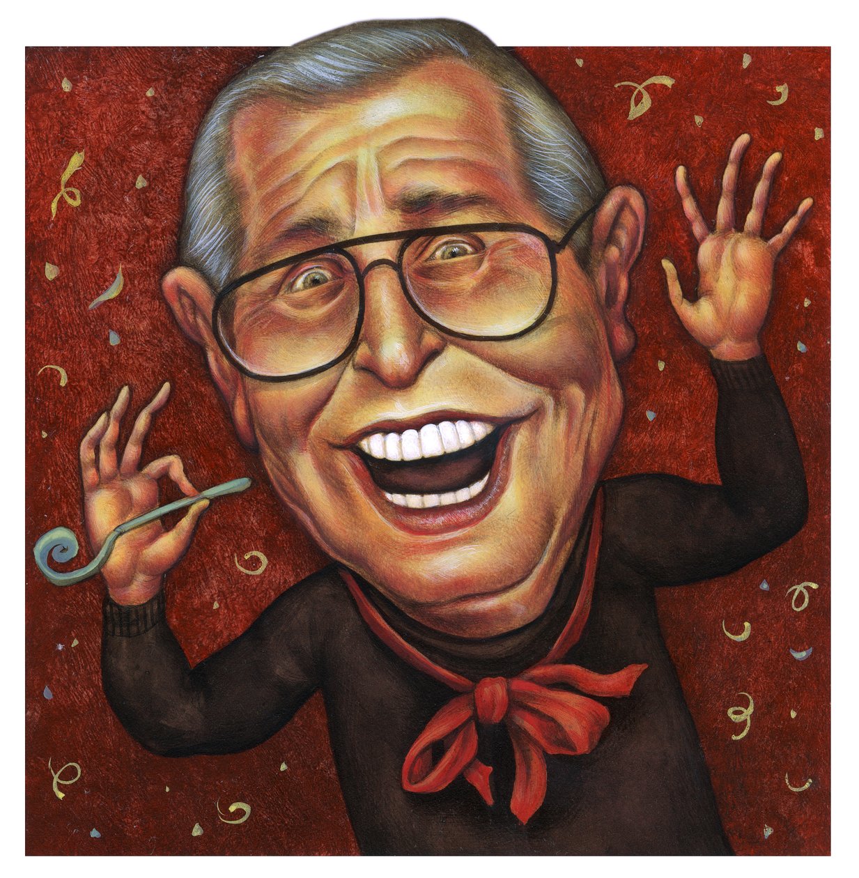 Milton Berle de Anita Kunz