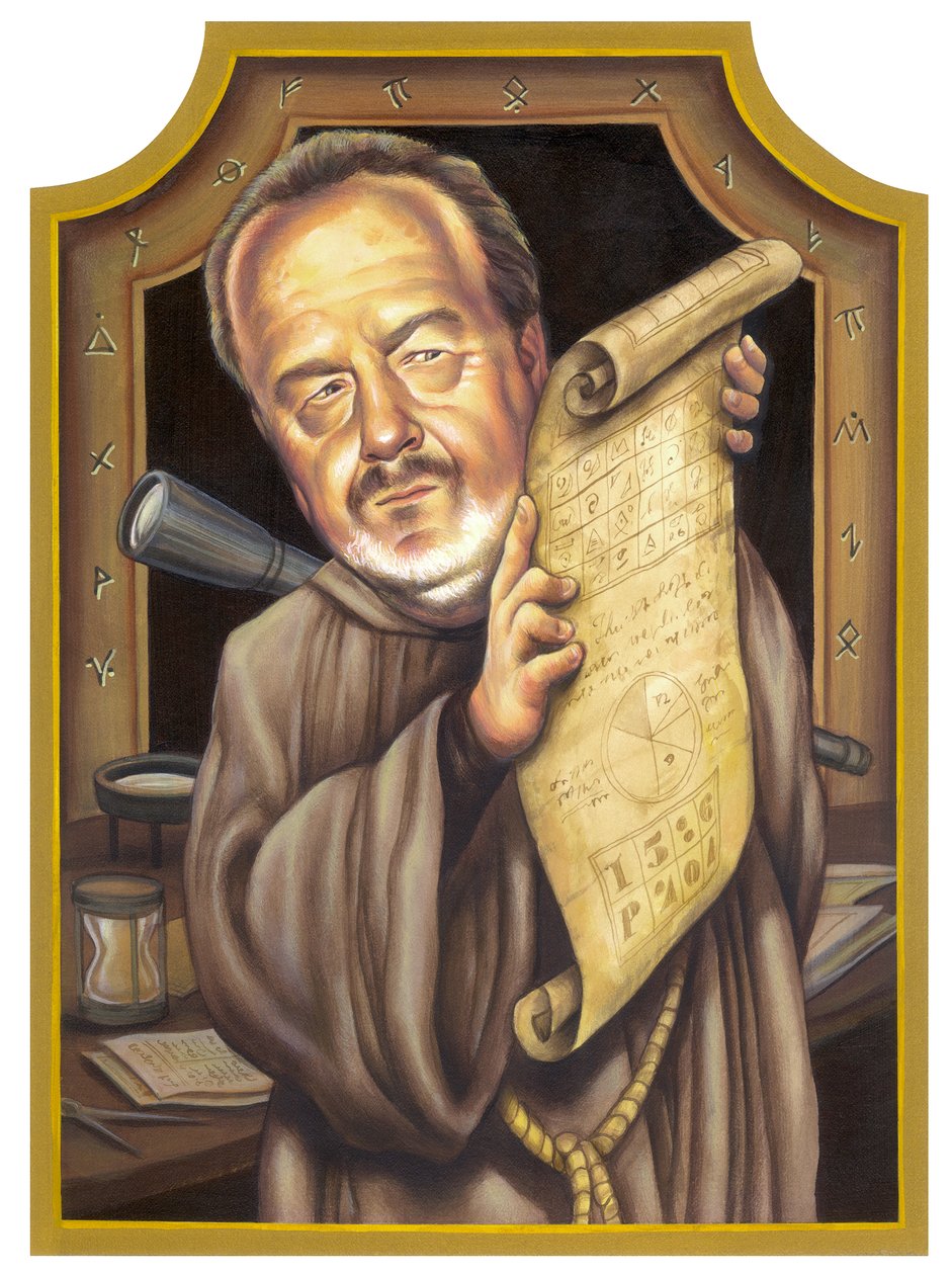 Ridley Scott, 2002 (acrílico sobre placa de ilustração) de Anita Kunz