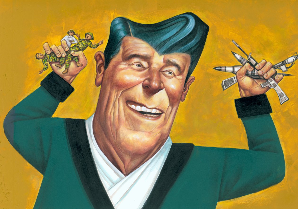 Ronald Reagan de Anita Kunz