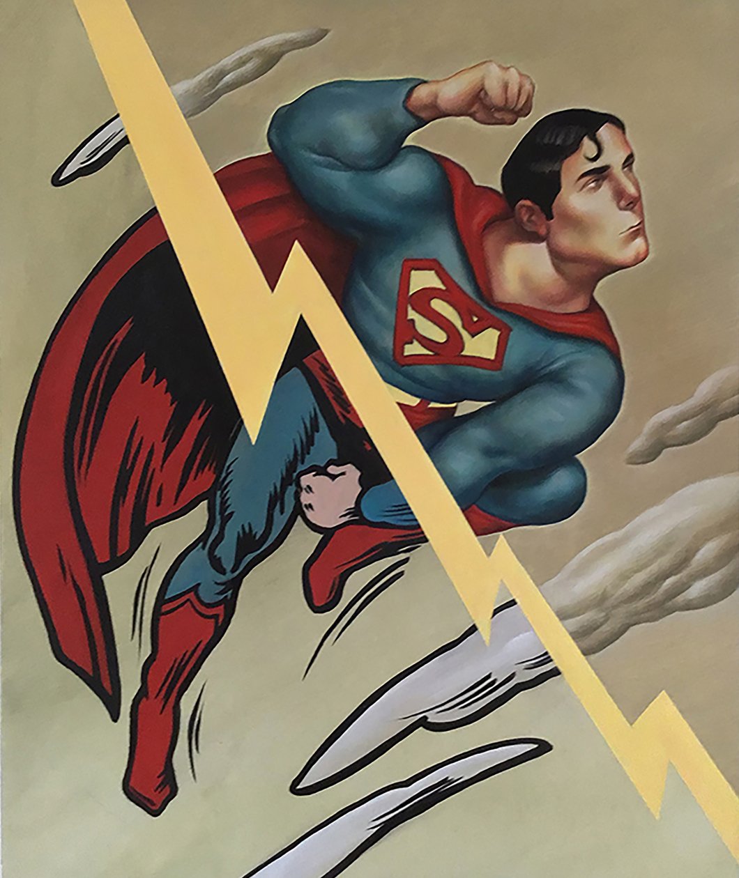 Superman, 2000 (acrílico sobre cartão de ilustração) de Anita Kunz