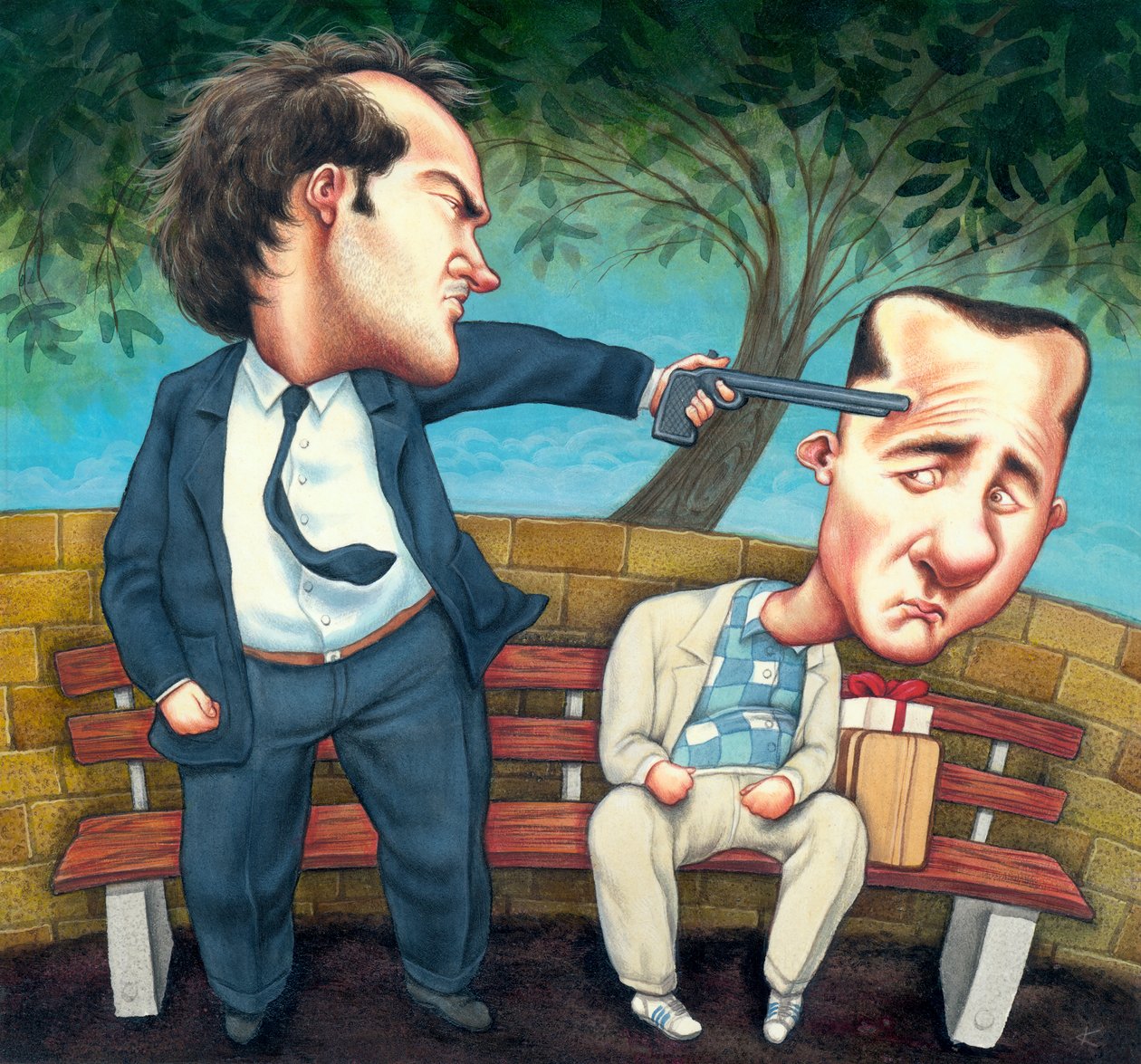 Tarantino contra Gump de Anita Kunz