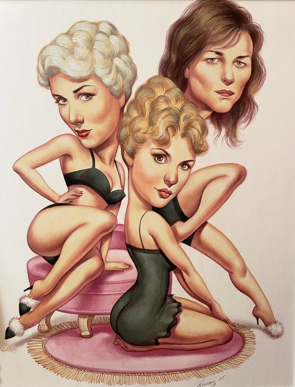 As três divas de Anita Kunz