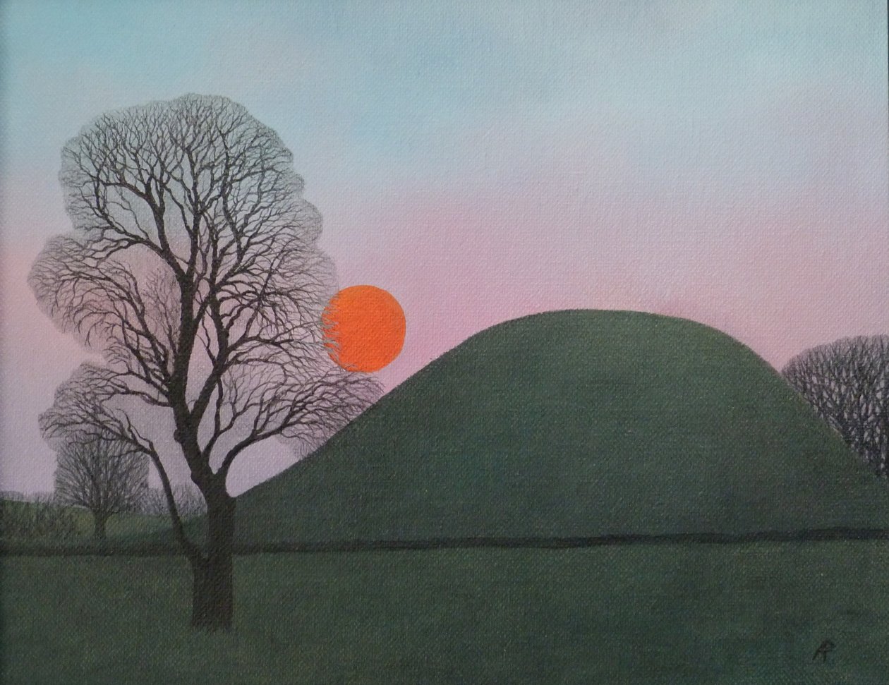 Um passeio à noite em Brinklow, 2006 de Anna Phillips