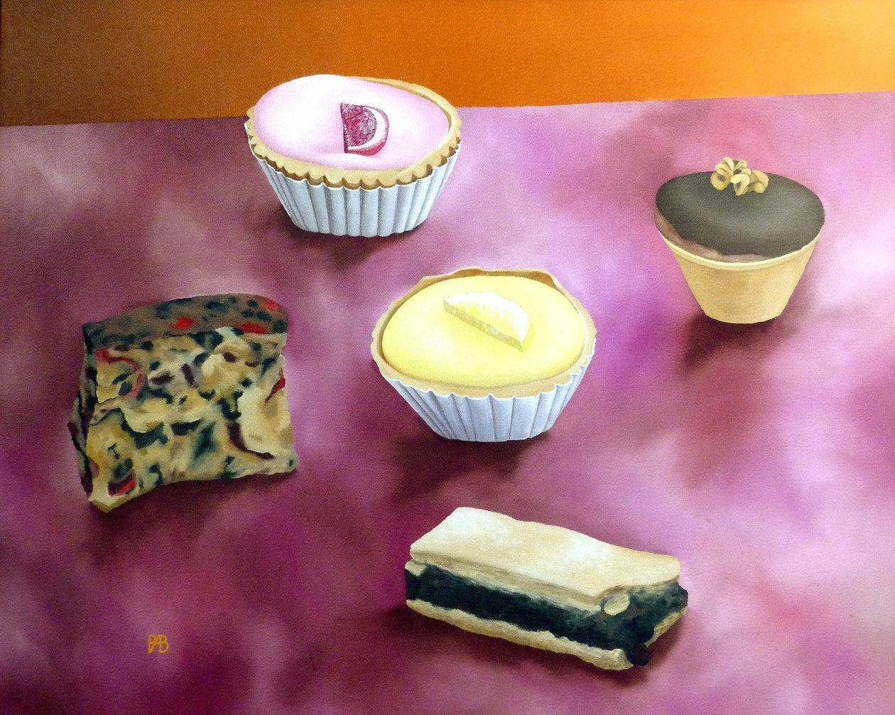 Cinco Bolos, 1988 de Anna Phillips