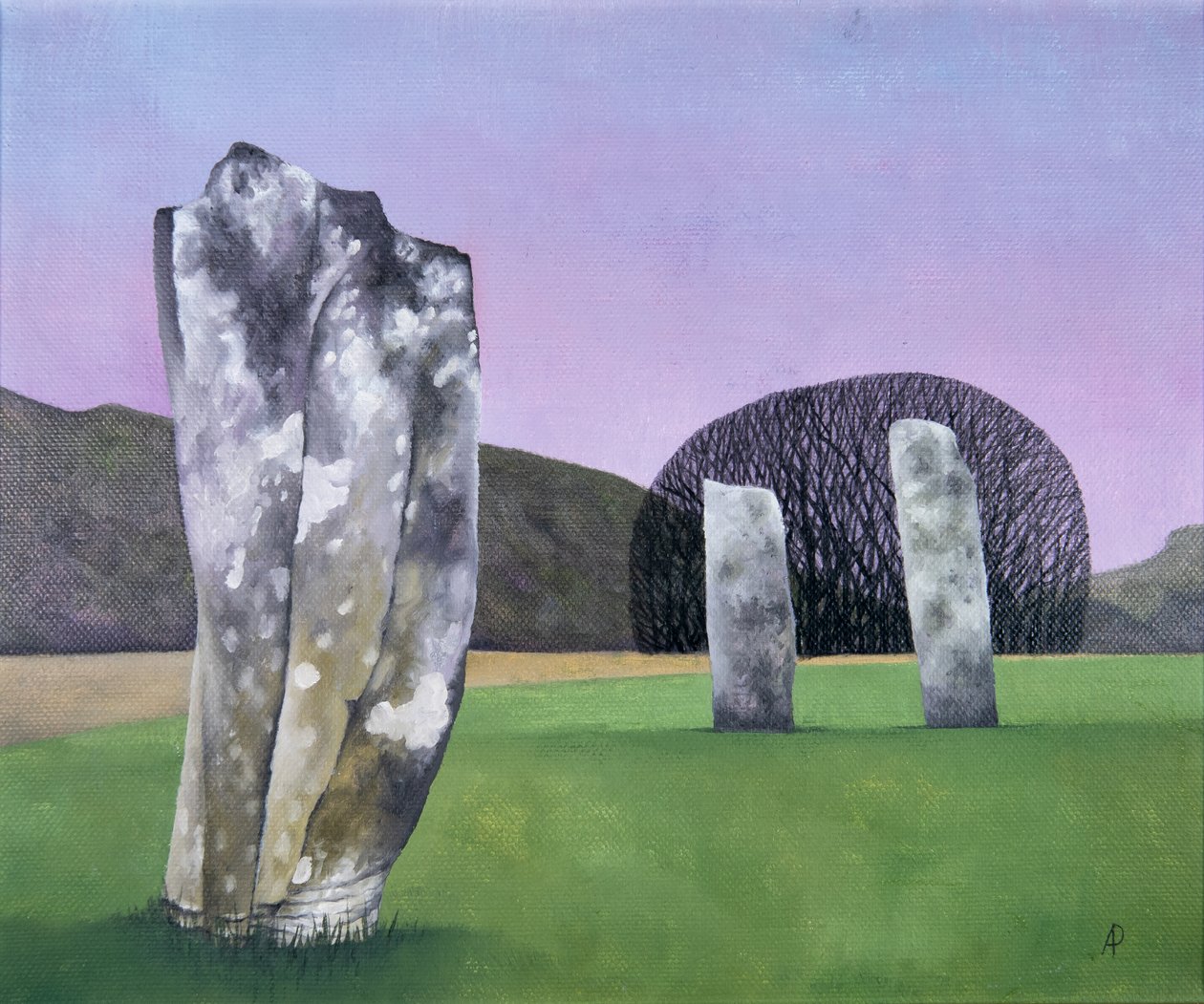 Pedras Kilmartin 1, 2018 de Anna Phillips